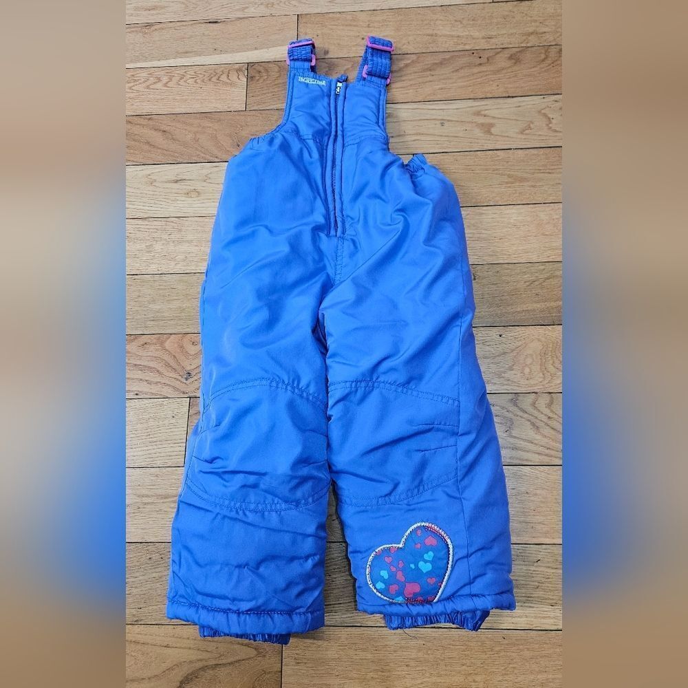 Pacific Trail Toddler Girl Purple Snowbib Size 24 Months/2T